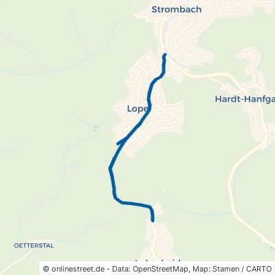 Lobscheider Straße Gummersbach Strombach 