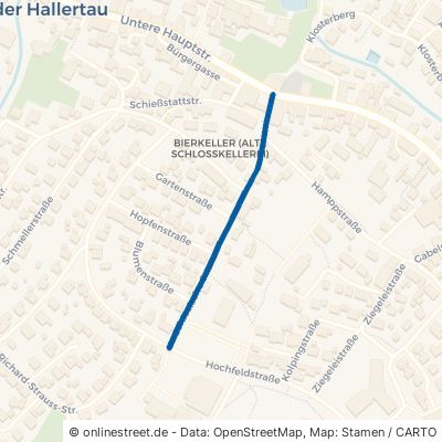 Schlesische Straße Au in der Hallertau Au 