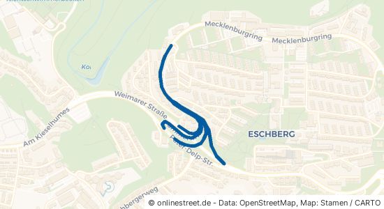 Pommernring Saarbrücken Eschberg 