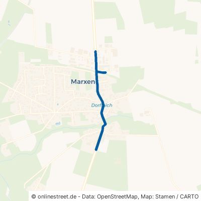 Hauptstraße Marxen 