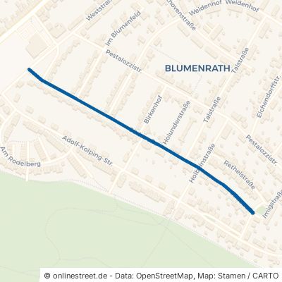Südstraße Alsdorf Blumenrath 