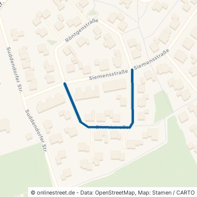 Dieselstraße Schüttorf 