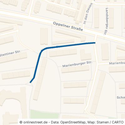 Stettiner Straße Bonn Tannenbusch 