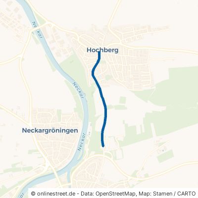 Neckarremser Straße Remseck am Neckar Hochberg 