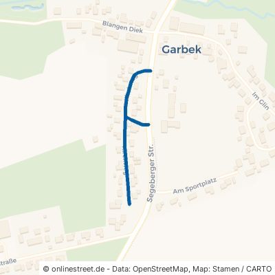 Kirchweg Wensin Garbek 
