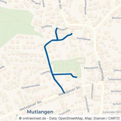 Hahnenbergstraße Mutlangen 