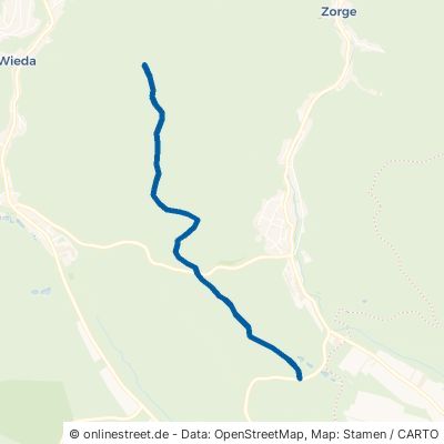 Kaiserweg Harz Zorge 