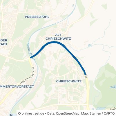 Dresdener Straße Plauen Chrieschwitz 