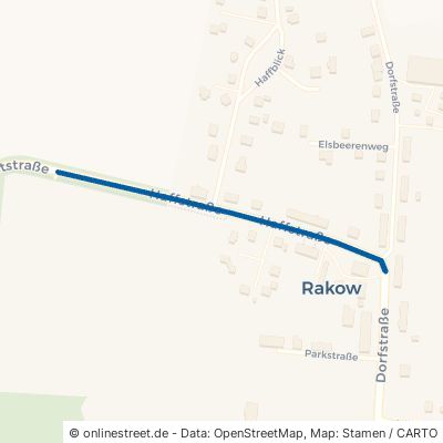 Haffstraße Am Salzhaff Rakow 