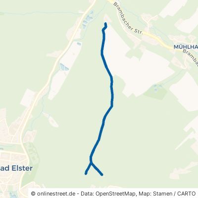 Adorfer Weg Bad Elster Mühlhausen 
