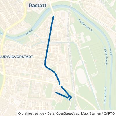 Karlstraße 76437 Rastatt Rastatt-Innenstadt