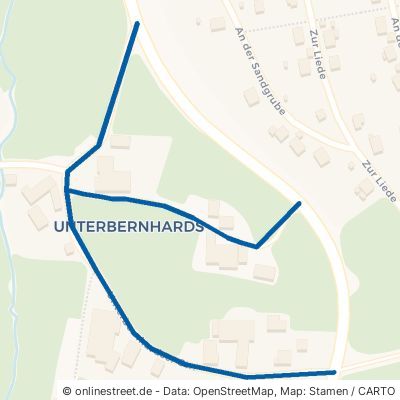 Unterbernhardser Straße Hilders Unterbernhards 