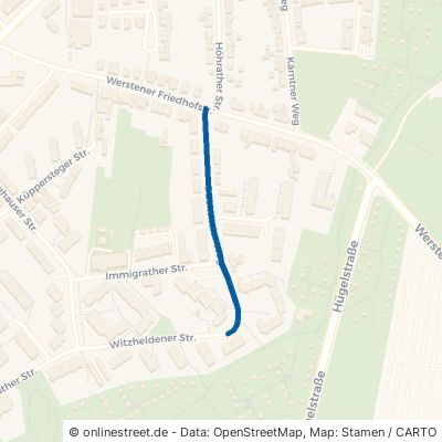 Odenthaler Weg 40591 Düsseldorf Wersten Stadtbezirk 9