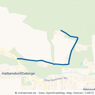 Waldweg Schirgiswalde-Kirschau Wurbis 