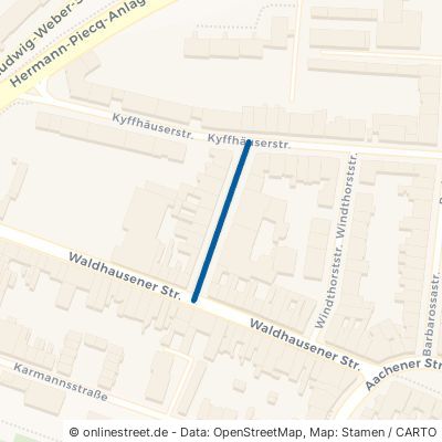 August-Pieper-Straße Mönchengladbach Stadtmitte 