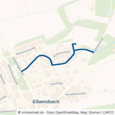 Tannenstraße Güglingen Eibensbach 