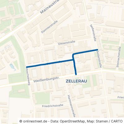 Benzstraße Würzburg Zellerau 