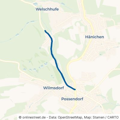 Poisentalstraße Bannewitz Wilmsdorf 