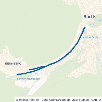 Gernsbacher Straße Bad Herrenalb 
