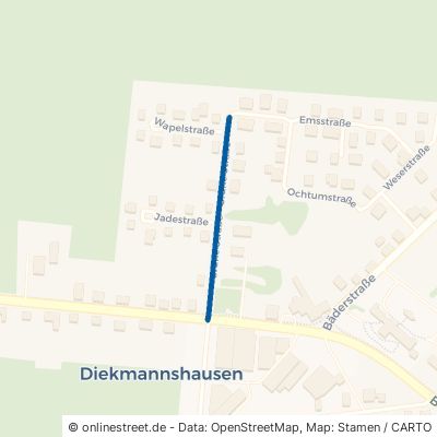 Grüne Straße Jade Diekmannshausen 