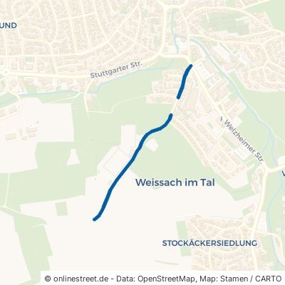 Jägerhalde 71554 Weissach im Tal Unterweissach Cottenweiler