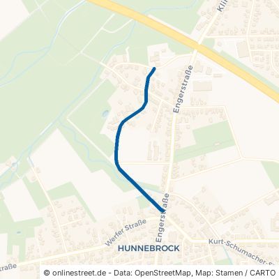 Dorfstraße Bünde Hunnebrock 