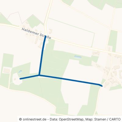 Wichhausen Weg Stemwede Haldem 