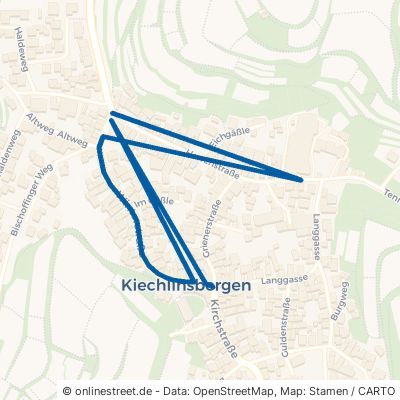 Winterstraße Endingen am Kaiserstuhl Kiechlinsbergen 