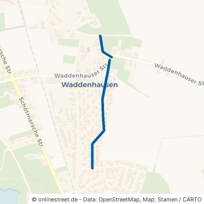 Dürerstraße Lage Waddenhausen 