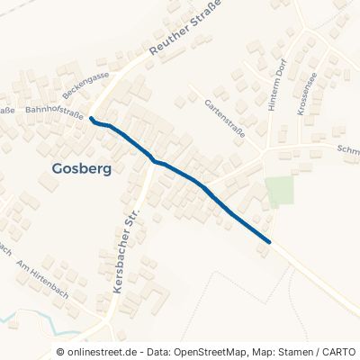 Gosberger Straße Pinzberg Gosberg 