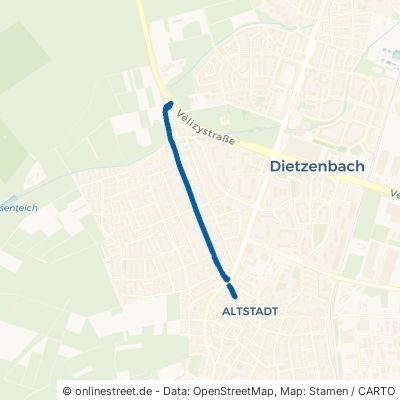 Frankfurter Straße Dietzenbach 
