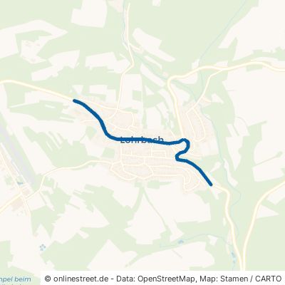 Kurfürstenstraße Mosbach Lohrbach 