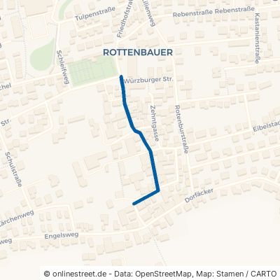 Wolfskeelstraße Würzburg Rottenbauer 