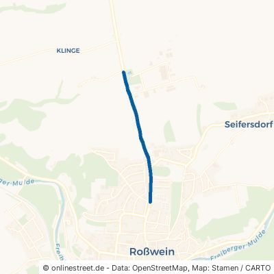 Haßlauer Straße Roßwein 