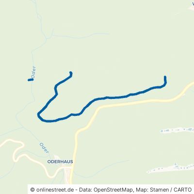Schloßkopfweg Harz Lauterberg 
