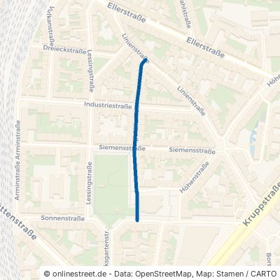 Apollinarisstraße Düsseldorf Oberbilk 