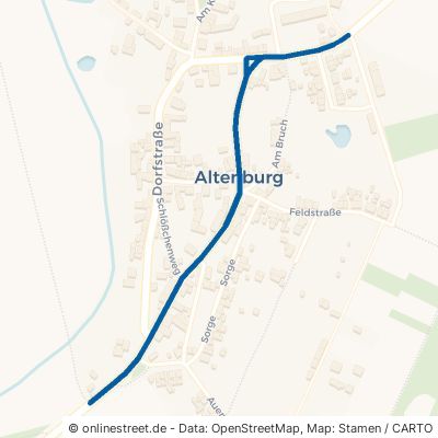 Altenburger Hauptstraße Nienburg Altenburg 
