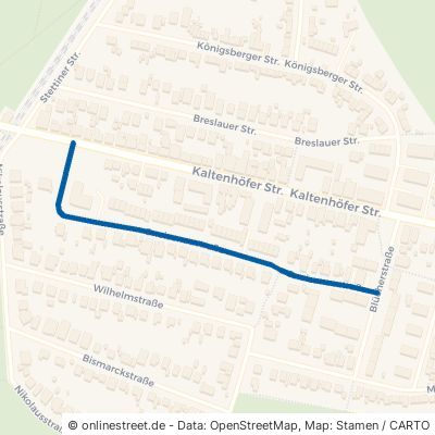 Gneisenaustraße Bad Schwartau 