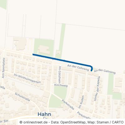 Wilhelm-Weingärtner-Straße Pfungstadt Hahn 