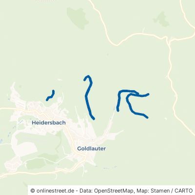 Goldlauter-Heidersbach-Rundwanderweg Suhl Goldlauter 