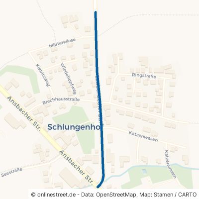 Laubenzedler Straße Gunzenhausen Schlungenhof 