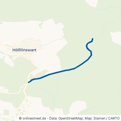 Kegelbahnweg Berglen Hößlinswart 