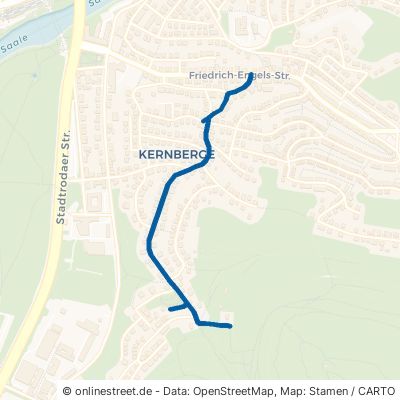 Kernbergstraße 07749 Jena Ziegenhain Wenigenjena