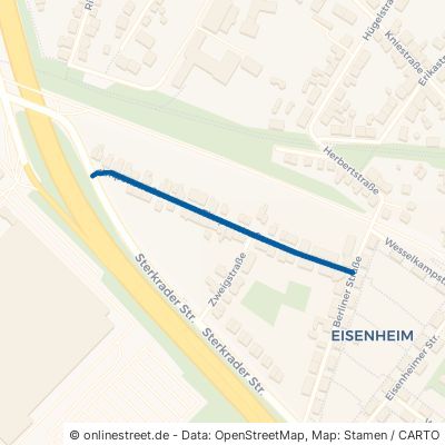 Timpenstraße Oberhausen Eisenheim 