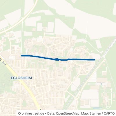 Straßenäcker Ludwigsburg Eglosheim 