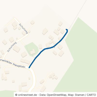 Kirchweg Waldenburg Niederwinkel 