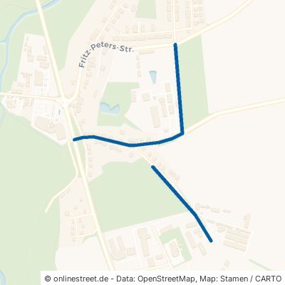 Ganzkower Weg Altentreptow 