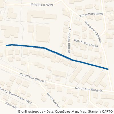 Immanuel-Hohlbauch-Straße Göppingen Stadtgebiet 