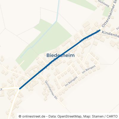 Hauptstraße Biedesheim Harxheim 