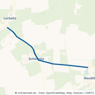 Luckaitzer Straße Luckaitztal Schöllnitz 